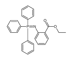 ethyl 2-[(triphenyl-λ5-phosphanylidene)amino]benzoate Structure