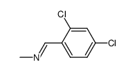 N-Methyl-2,4-dichlorbenzylidenamin Structure