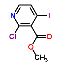 2-氯-4-碘烟酸甲酯结构式