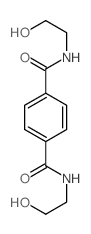 N, N’-双(2-羟乙基)对苯二甲酰胺结构式