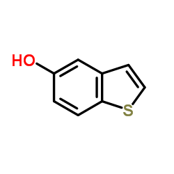 苯并[b]噻吩-5-醇结构式