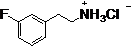 3-氟苯乙基氯化胺结构式