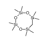 2,2,4,4,6,6,8,8-Octamethyl-1,3,5-trioxa-2,4,6,8-tetrasilacyclooctane Structure