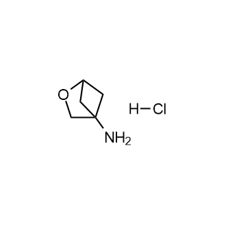 2-Oxabicyclo[2.1.1]hexan-4-amine hydrochloride Structure