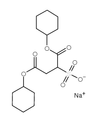 磺化琥珀酸二环己酯结构式