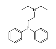 2-diphenylphosphanyl-N,N-diethylethanamine结构式