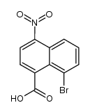 8-bromo-4-nitro-[1]naphthoic acid结构式