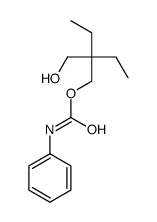 [2-ethyl-2-(hydroxymethyl)butyl] N-phenylcarbamate Structure