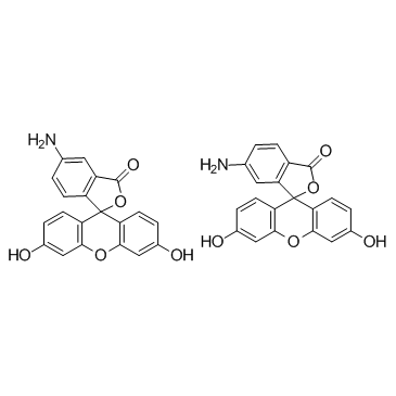 5(6)-Aminofluorescein structure