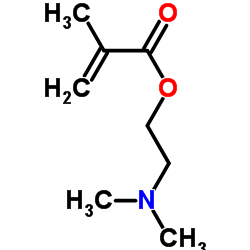 2-(Dimethylamino)ethyl methacrylate Structure