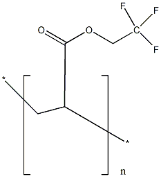 丙烯酰酸聚(2,2,2-三氟乙酯)结构式
