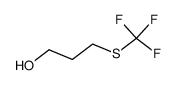 3-(trifluoromethylthio)-propanol结构式