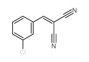 Propanedinitrile,2-[(3-chlorophenyl)methylene]-结构式