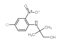 2-[(4-chloro-2-nitrophenyl)amino]-2-methylpropan-1-ol()结构式