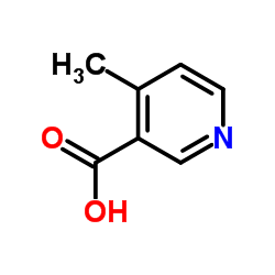 4-甲基吡啶-3-羧酸结构式