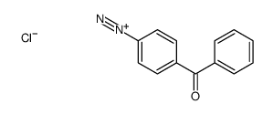 4-benzoylbenzenediazonium,chloride Structure