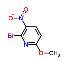 2-溴-6-甲氧基-3-硝基吡啶结构式