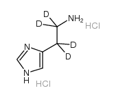 组胺-α,α,β,β-d4二盐酸盐结构式