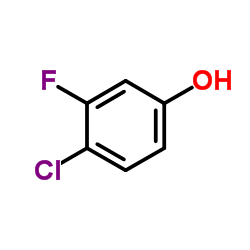 4-氯-3-氟苯酚结构式