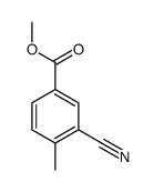 3-氰基-4-甲基苯甲酸甲酯结构式