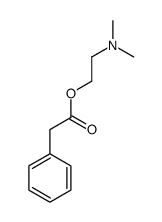 2-(dimethylamino)ethyl 2-phenylacetate结构式