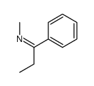 N-methyl-1-phenylpropan-1-imine结构式