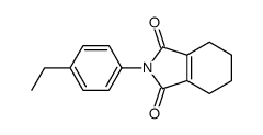 2-(4-ethylphenyl)-4,5,6,7-tetrahydroisoindole-1,3-dione Structure