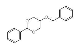 2-phenyl-5-phenylmethoxy-1,3-dioxane Structure