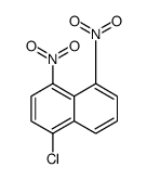 1-chloro-4,5-dinitronaphthalene结构式