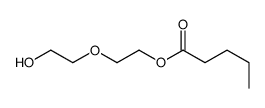 2-(2-hydroxyethoxy)ethyl pentanoate Structure
