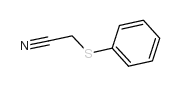 phenylthioacetonitrile Structure