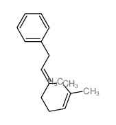 3,7-dimethyl-1-phenyl-octa-2,6-diene Structure