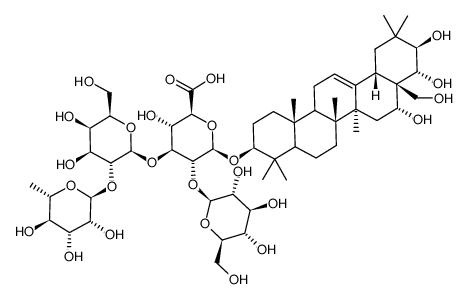 desacyl-jegosaponin Structure