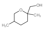 2H-Pyran-2-methanol,tetrahydro-2,5-dimethyl- Structure