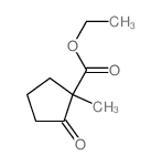 1-甲基-2-氧代环戊烷羧酸乙酯结构式