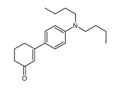 3-[4-(dibutylamino)phenyl]cyclohex-2-en-1-one结构式
