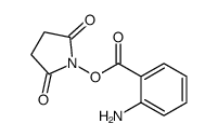 N-(2-aminobenzoyloxy)succinimide structure