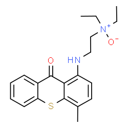 Lucanthone N-oxide结构式