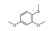 2,4-dimethoxy-1-methylsulfanylbenzene结构式