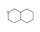 (4aS,8aR)-3,4,4a,5,6,7,8,8a-octahydro-1H-isothiochromene结构式