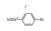 4-bromo-benzenediazonium, iodide结构式