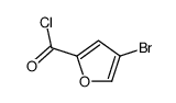 2-Furancarbonyl chloride, 4-bromo- (9CI) structure