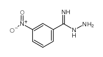 3-硝基苯脒酸肼结构式