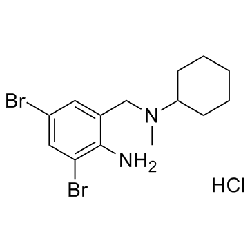 Bromhexine hydrochloride Structure
