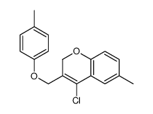 4-chloro-6-methyl-3-[(4-methylphenoxy)methyl]-2H-chromene Structure
