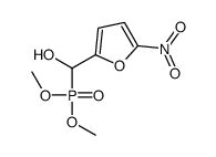 dimethoxyphosphoryl-(5-nitrofuran-2-yl)methanol结构式