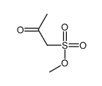 methyl 2-oxopropane-1-sulfonate Structure