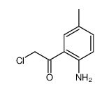 Ethanone, 1-(2-amino-5-methylphenyl)-2-chloro- (9CI)结构式