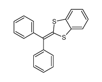 2-benzhydrylidene-1,3-benzodithiole结构式