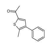 1-(5-methyl-4-phenylthiophen-2-yl)ethanone结构式